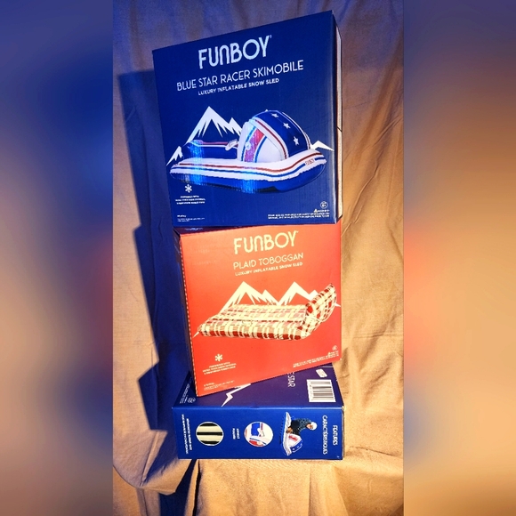Funboy Inflatable snow sled (SOLD SEPARATELY) ONLY RACERS AVAILABLE***** - Picture 1 of 5